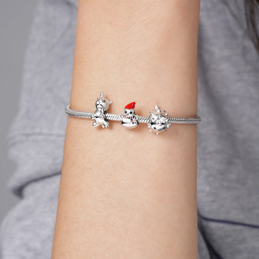 Unicorn Charm Bead 925 Sterling Silver_3