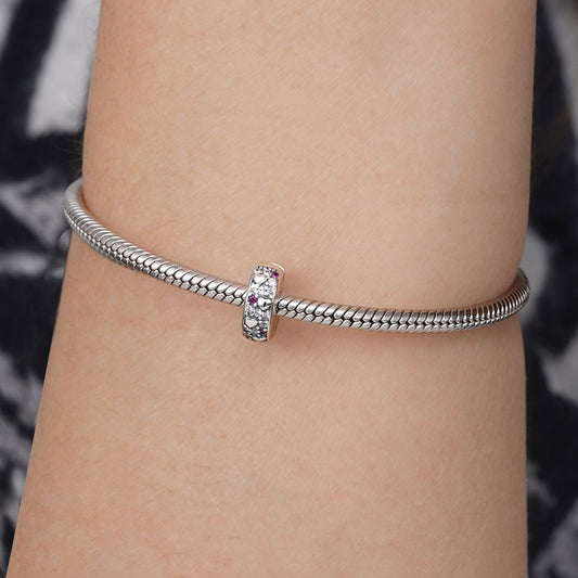 Sparkling Heart Clip Stopper for Charm Bracelets 925 Sterling Silver_3