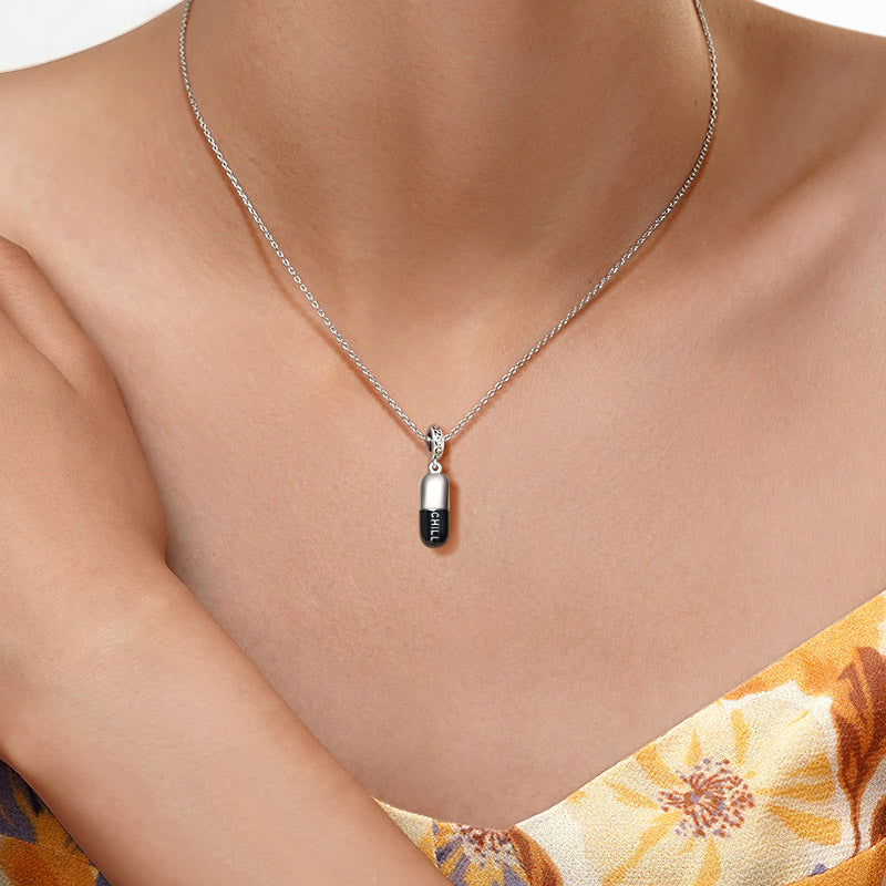 Gnoce Chill Capsule Pendant Dangle Charm_7