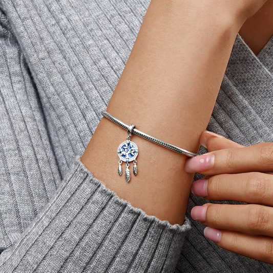 Gnoce Family Tree Dream Catcher Pendant Dangle Charm_5