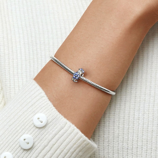 Gnoce Blue Flower Stopper Charm_5