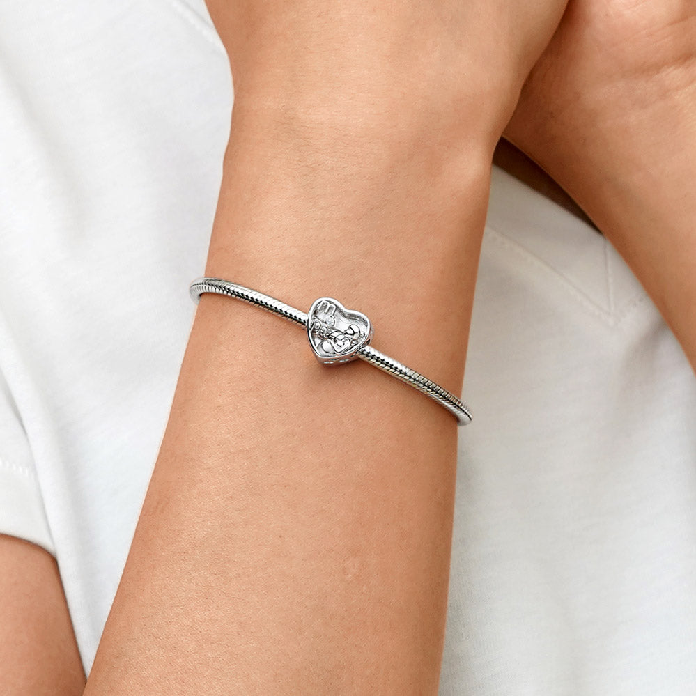 Gnoce Mother Love Heart Personalized Photo Charm_4