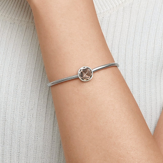 Gnoce Lucky Clover Family Love Engravable Photo Charm_7