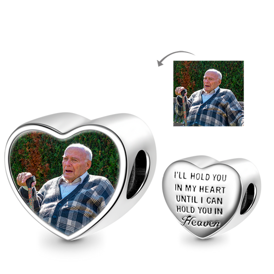 Gnoce "With You Forever" Personalized Photo Charm_2