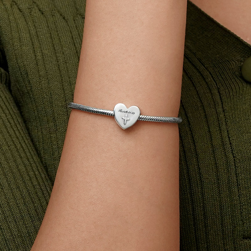 Gnoce Sparkling Bible Heart Charm_5
