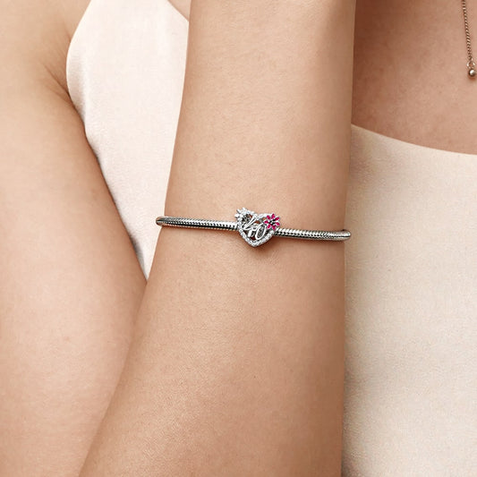 Gnoce Celebration 40th Birthday Heart Charm_4