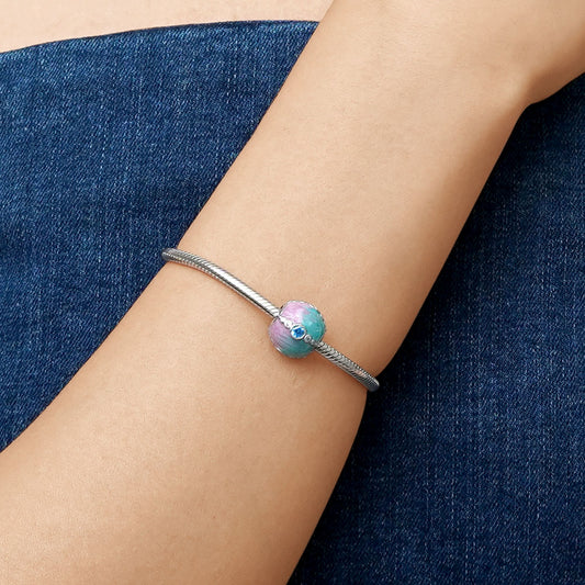 Gnoce Gradient Droplet Ocean Round Charm_5