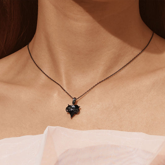 Gnoce Halloween Heart Thorn Pendant Dangle Charm_7