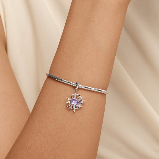 Gnoce Mystic Magic Sun Moon Pendant Dangle Charm_5