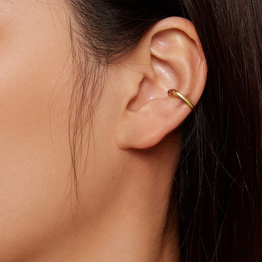 Gnoce Ear Cuffs Curved Earrings_6