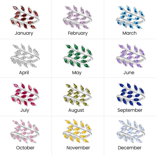 Gnoce Birthstone Delicate Vines Ring_6