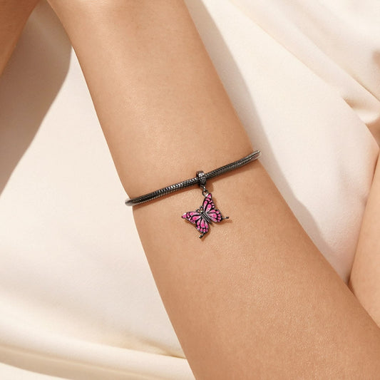 Gnoce Insect Series Red Butterfly Pendant Dangle Charm_7