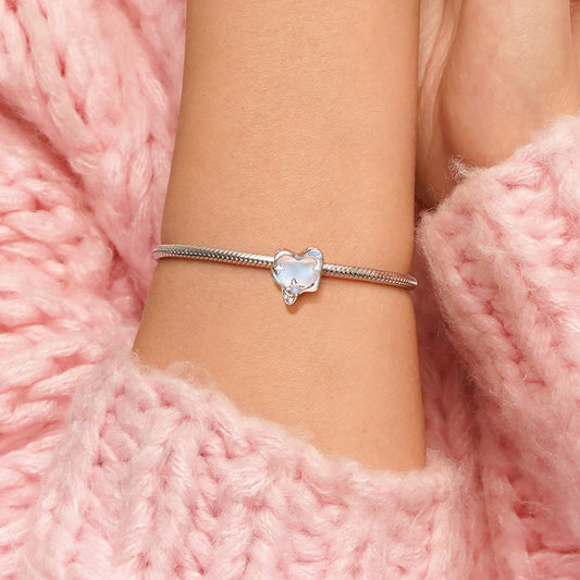 Gnoce Sparkling Love Heart Charm_5