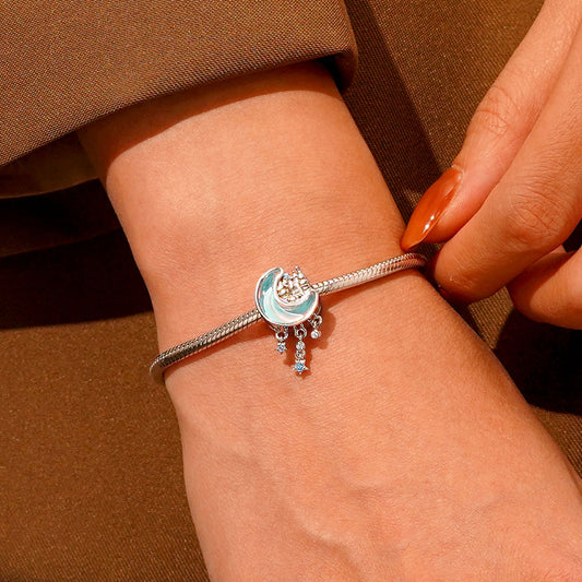 Gnoce Blue Moon Castle Little Star Charm_5