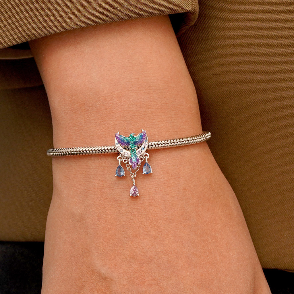 Gnoce Phoenix Moon Charm_5
