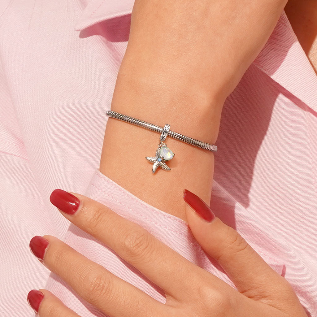 Gnoce Ocean Starfish Pendant Dangle Charm_6
