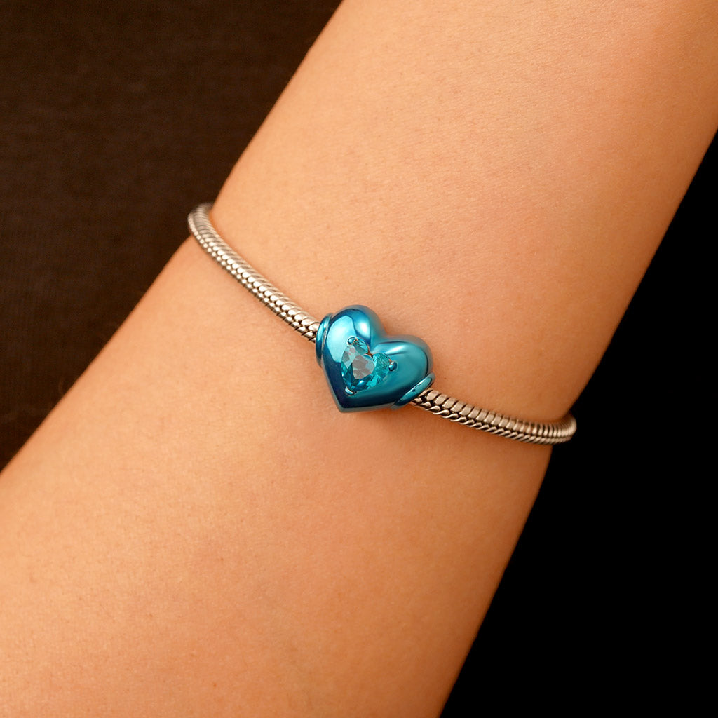 Gnoce Sea Blue Candy Heart Charm_5