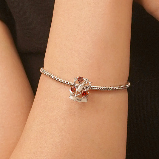 Gnoce The Wonderful Wizard of Oz Tin Woodman's Heart Charm_5