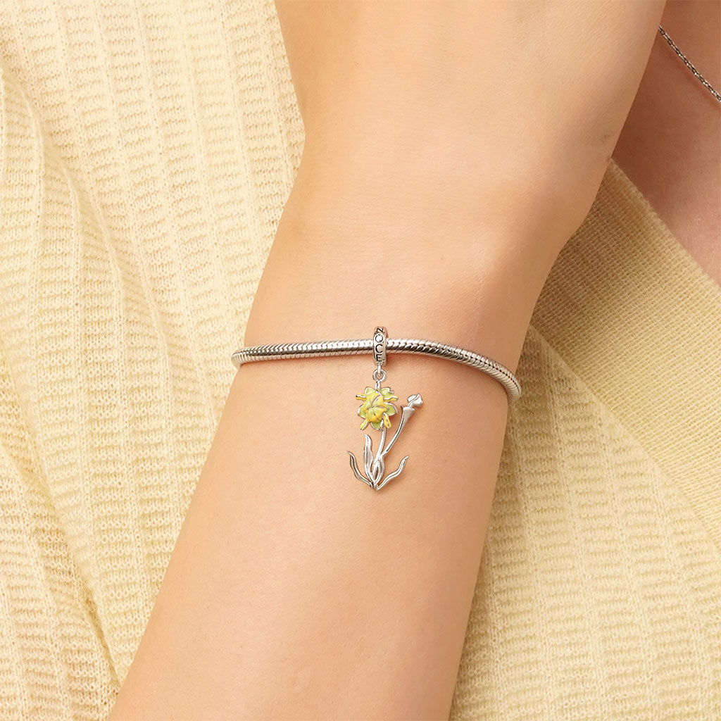 Gnoce Temple of Flora Tropical Pitcher Plant Pendant Dangle Charm_6