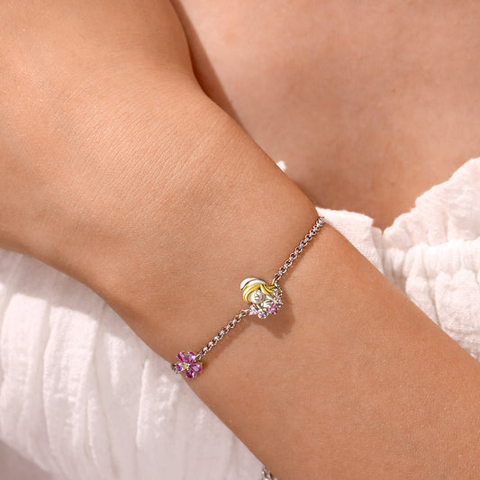 Gnoce Garland Smurfette Adjustable Bracelet_6