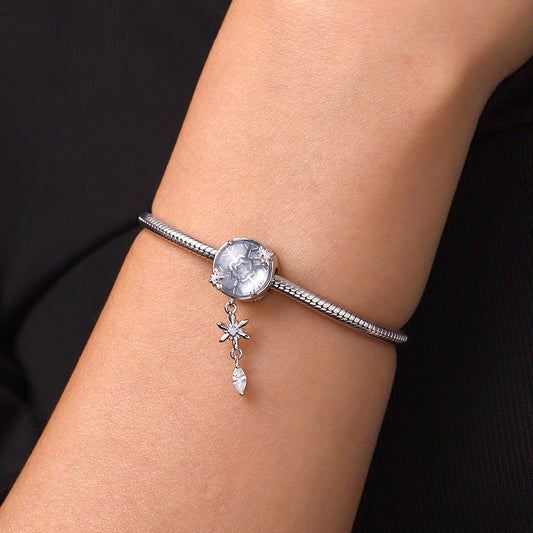 Gnoce Crystal Snowflake Charm_5