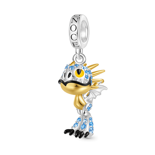 Gnoce Deadly Nadder Dragon Pendant Dangle Charm_1