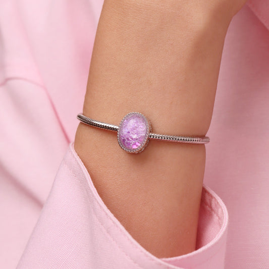 Gnoce 'Prima' Starry Sky Shining Glossy Ice Flower Charm_5