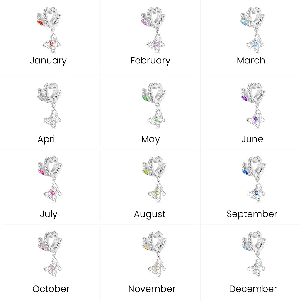 Gnoce Valentine's Day Butterfly Love Letter Personalized Charm_7