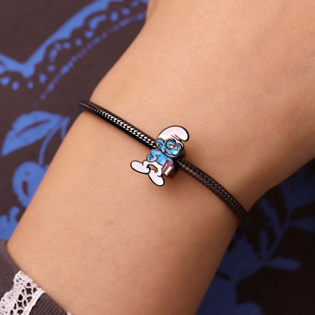 Gnoce Smurfs Charm x Brainy Smurf_5