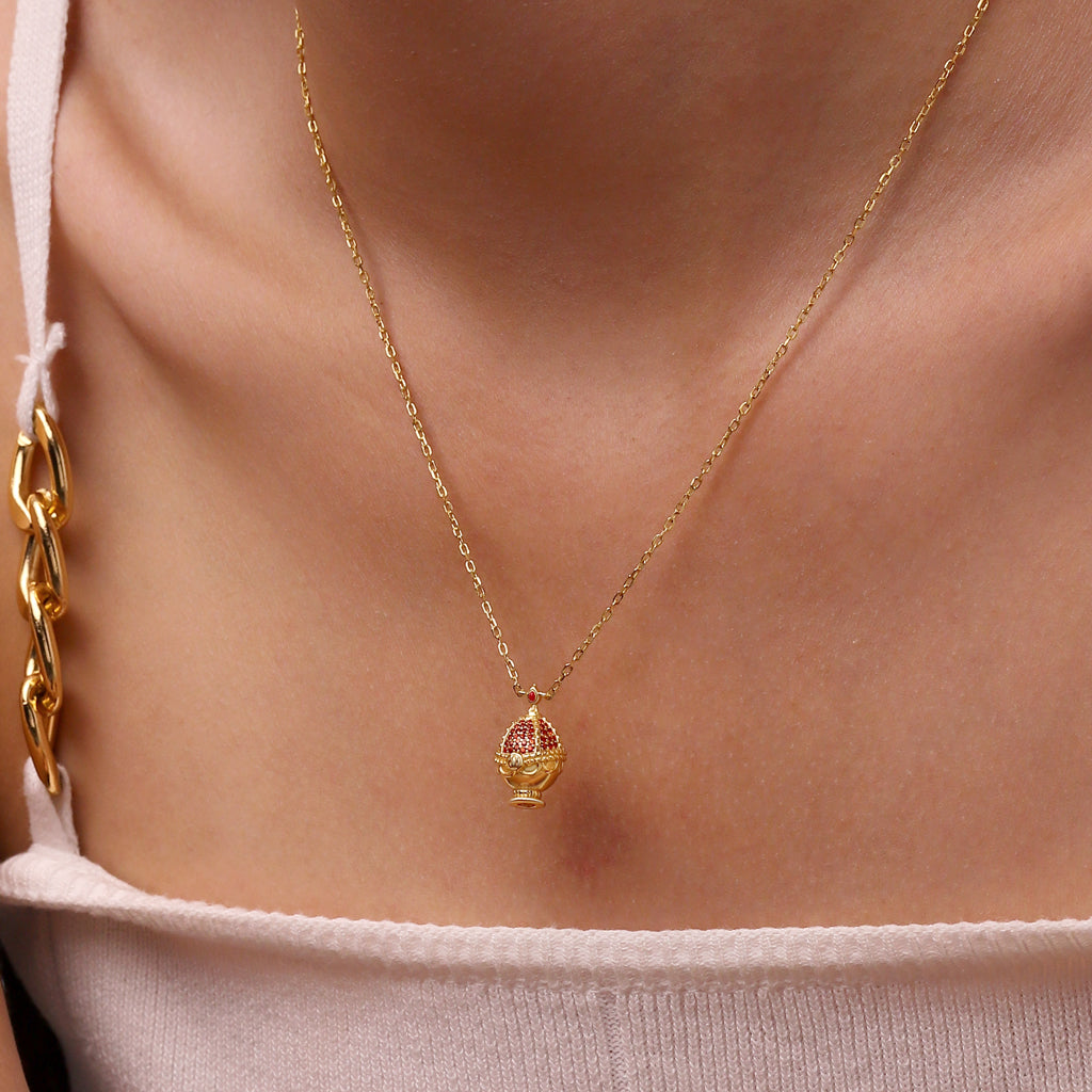 Gnoce Kyoko Sakura Soul Gem Necklace_5