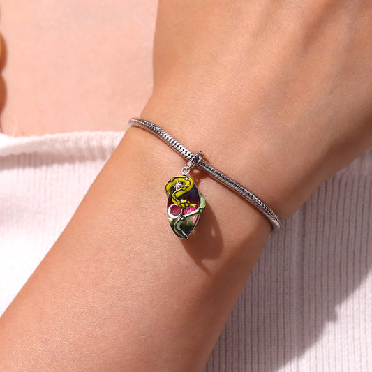 Gnoce Glow-in-the-Dark Snake Pendant Dangle Charm_7