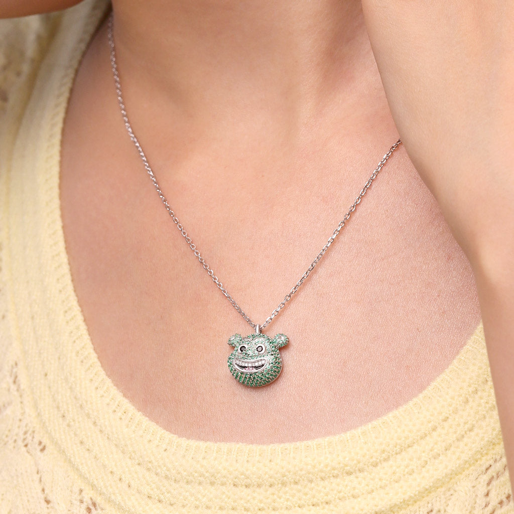 Gnoce Sparkling Shrek Necklace_6
