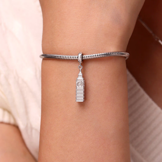 Gnoce City Series - Big Ben Pendant Dangle Charm_6