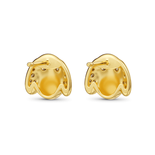 Gnoce Basset Hound Dog Stud Earrings_4