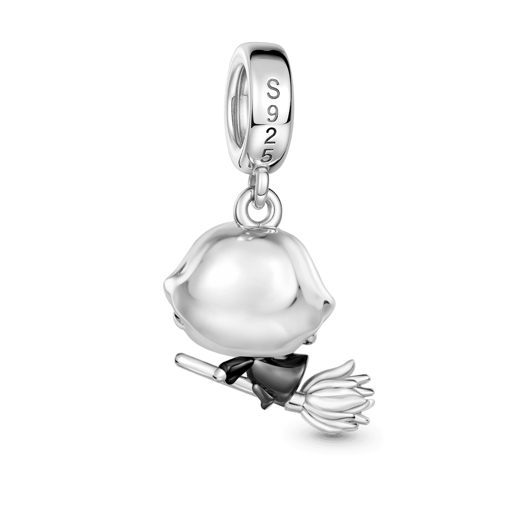 Gnoce Harry Potter Ron Weasley Riding A Broom Pendant Dangle Charm_5