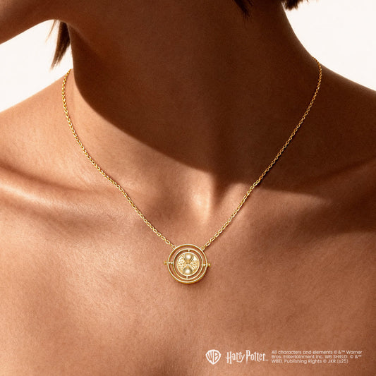 Gnoce Harry Potter Rotatable Time Turner Necklace_3