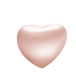 Gnoce "Heart With Angel Wing" 18k Rose Gold Plated Engravable Photo Charm Pendant_5