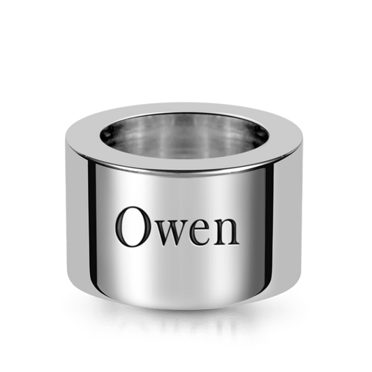 Personalized Charm for Men's Name Bracelet_1