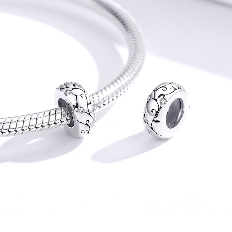 Vantage Pattern Stopper for Charm Bracelets 925 Sterling Silver_3