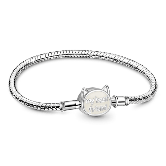 Gnoce "my best Friend" Pet Basic Snake Chain Bracelet_1