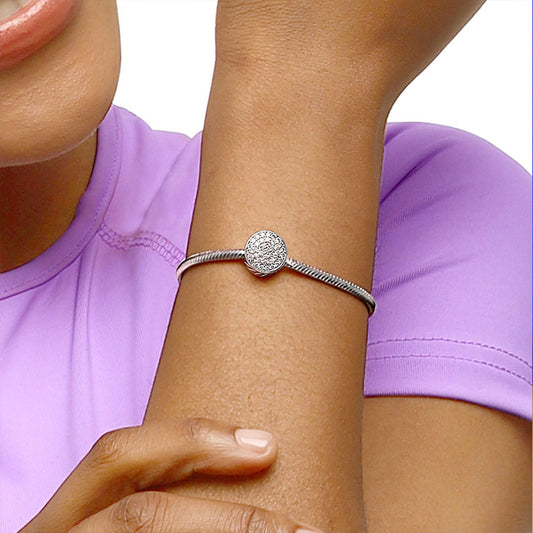 Gnoce " Golden Sweet Memories " Personalised Memory Photo Bead Charm 925 Sterling Silver Perfect Workmanship Gift for Her Fit for Bracelet Necklace_5