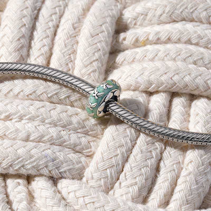 Gnoce Flying Butterflies Stopper Charm_2