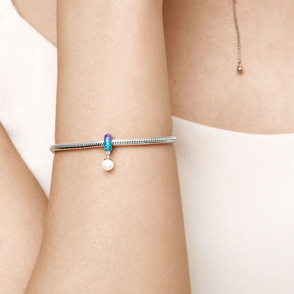 Gnoce Fantasy Fish Scale Pearl Stopper Charm_4