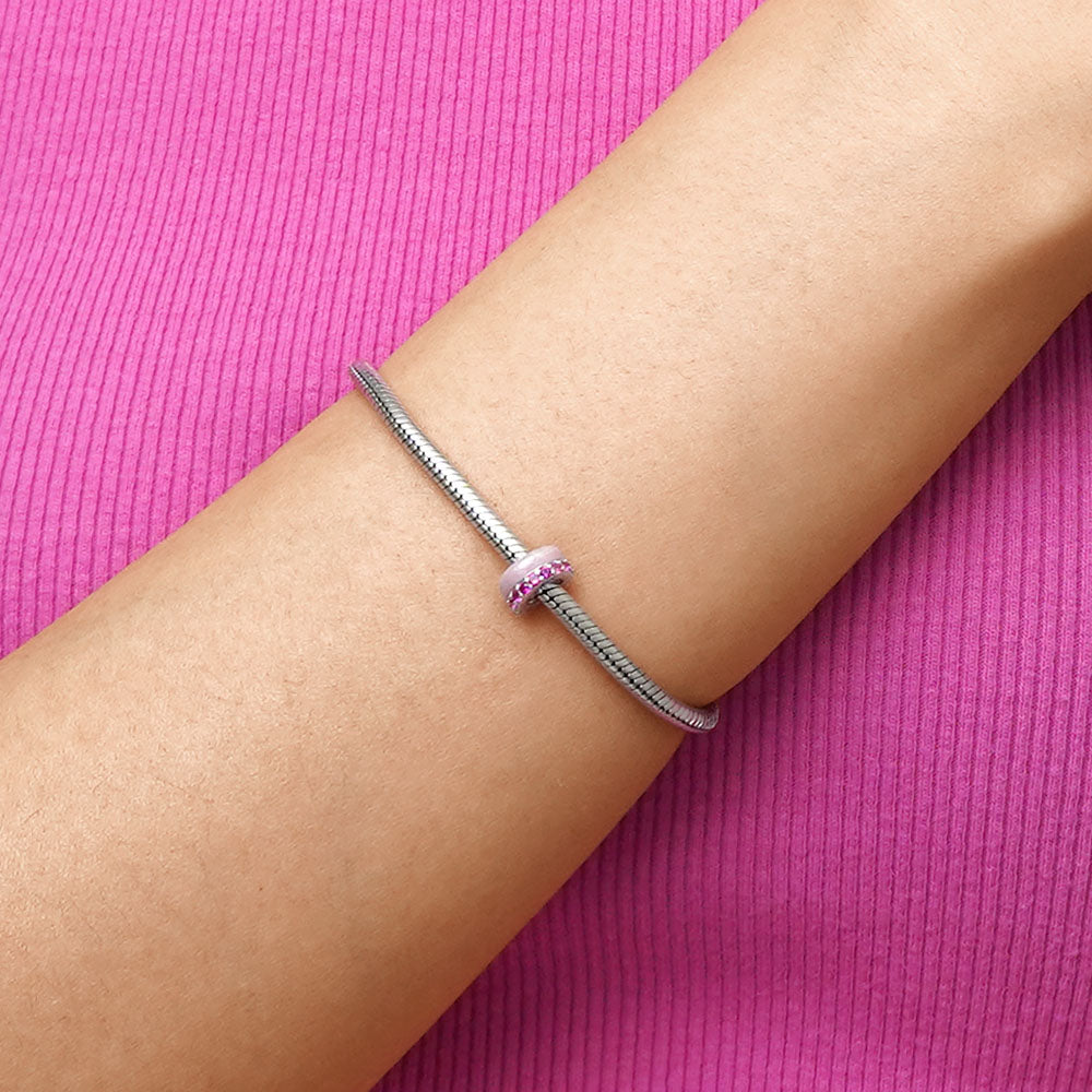 Gnoce Candy Colors Pink Basic Stopper Charm_3