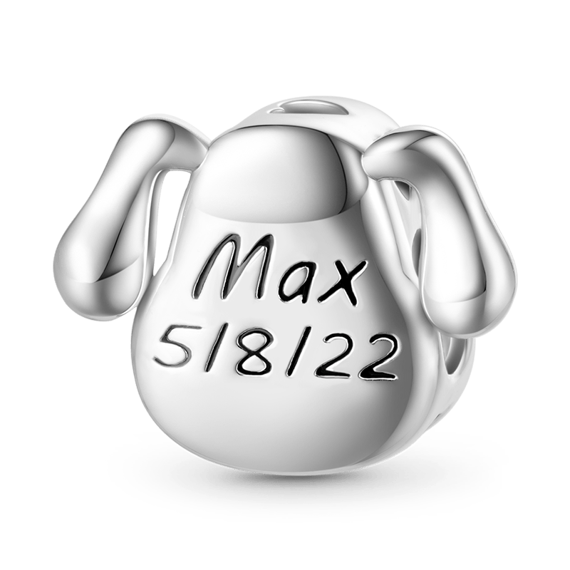 Gnoce Pet Dog Engravable Charm_1