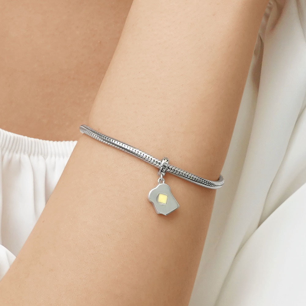 Gnoce Butter Bread Pendant Dangle Charm_5