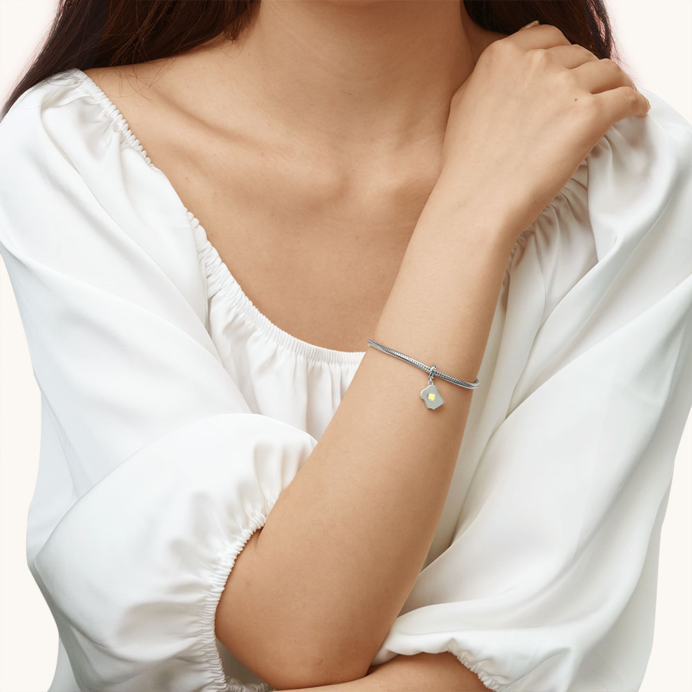 Gnoce Butter Bread Pendant Dangle Charm_4