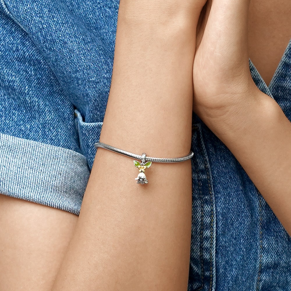 Gnoce Lily of the Valley Pendant Dangle Charm_5