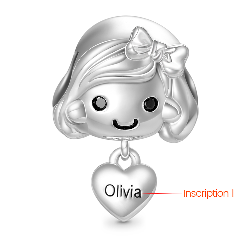 Gnoce Love Little Girl Engravable Charm_1