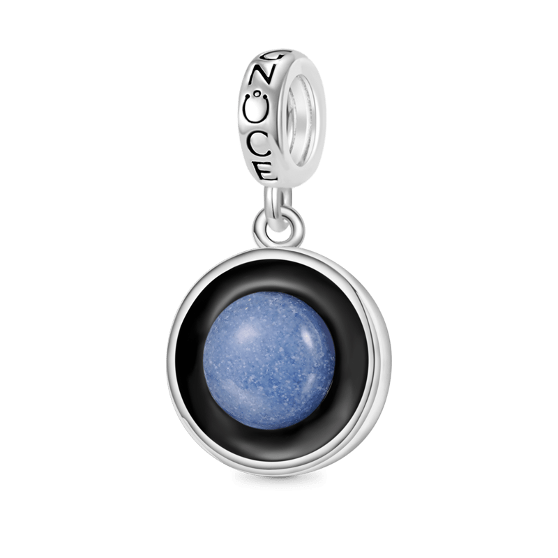 Gnoce "Sometimes the moon is all I have" Glow-in-the-Dark Moon Pendant Dangle Charm_2